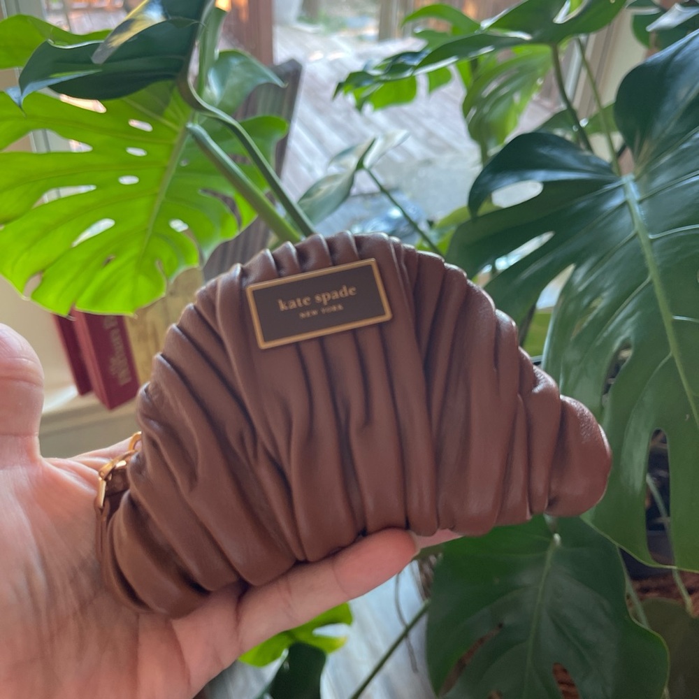 Kate Spade Brown Leather Pouch